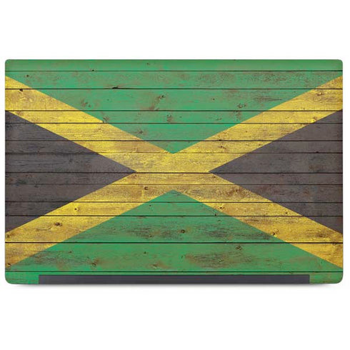 Jamaican Flag Dark Wood Dell Latitude Skin